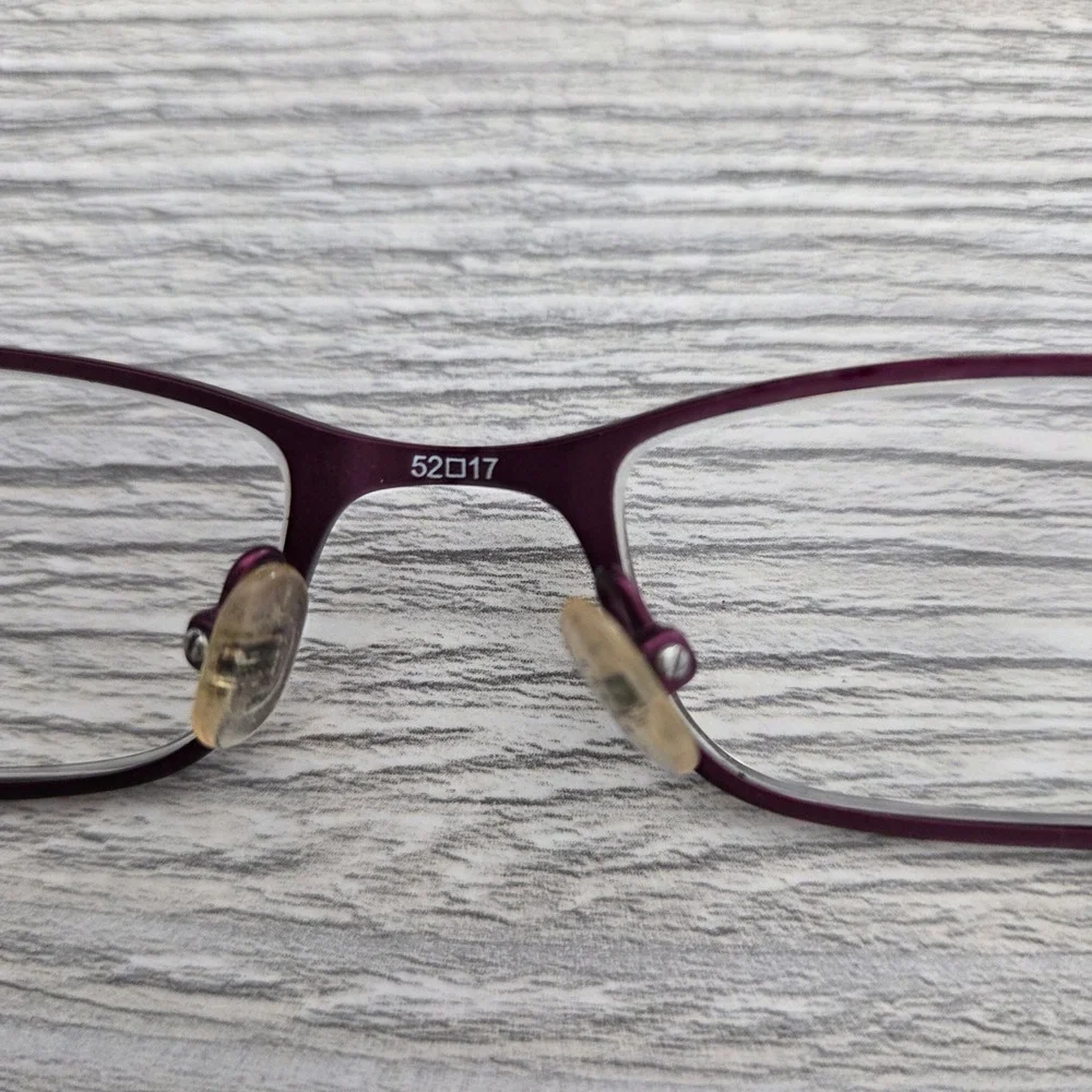 Ted Baker Kassady B203 Eyeglass Frames Violet Rectangular Womens 52-17-135